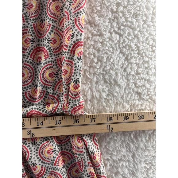 T By Talbots Dress Women's Large Medallion Print Sleeveless 100% Cotton New - Picture 3 of 9